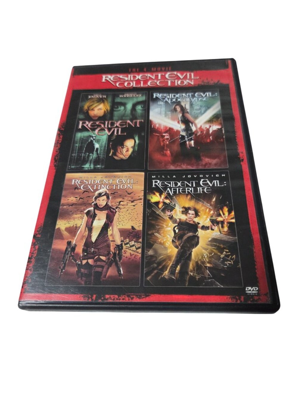 Resident Evil 4 Movies DVD Resident Evil Apocalypse Extinction Afterlife Action